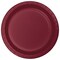 Touch Of Color 7" Burgundy Red Dessert Plates 240 PK 793122B - alternate 1